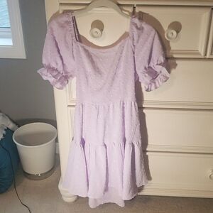 Shein light purple open back  S / 4 dress